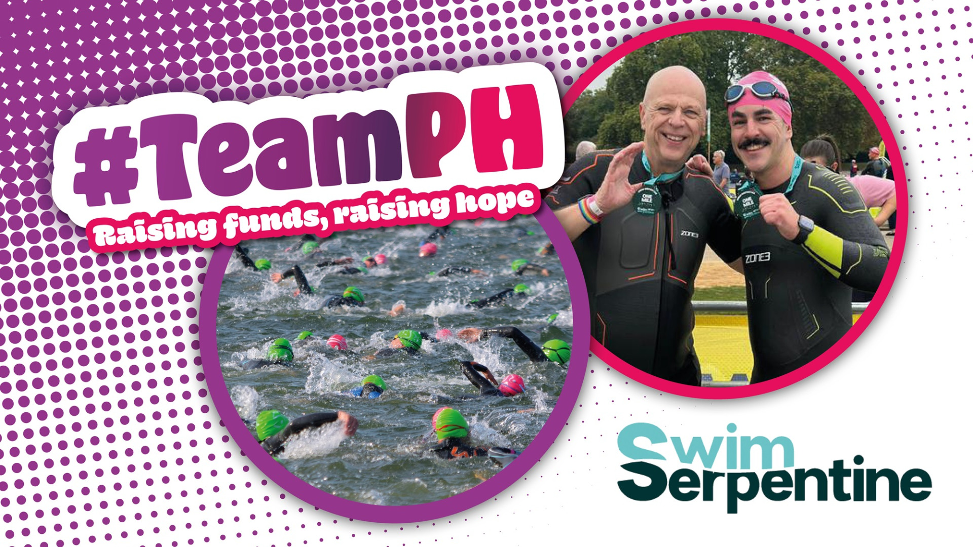 Campaign image for Breathless for a mile: Taking the plunge for patients